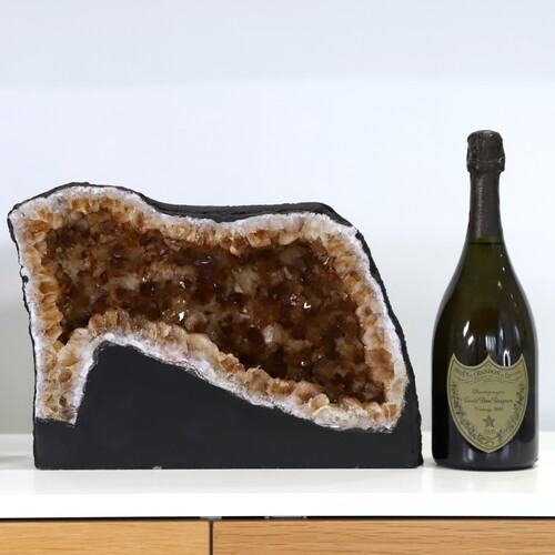 Citrine Geode Cathedral Cave