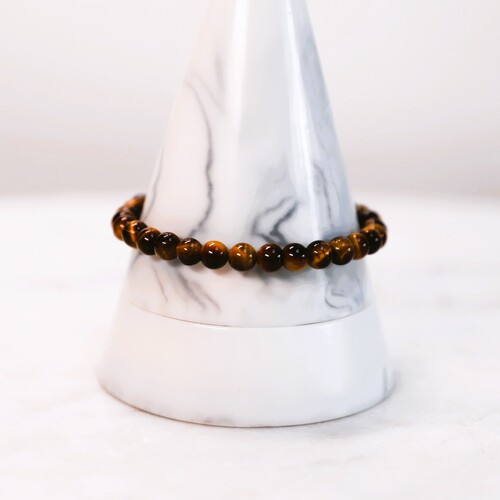 Tigers Eye Beaded Bracelet