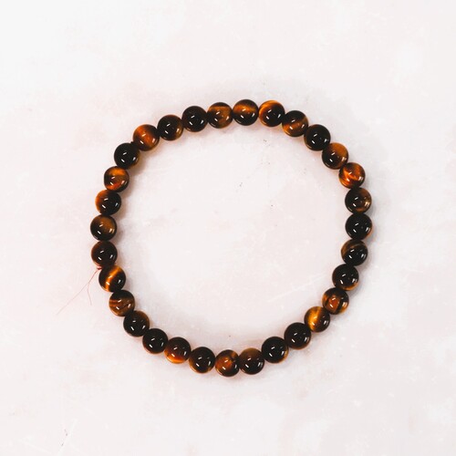 Tigers Eye Beaded Bracelet