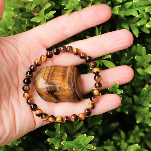 Tigers Eye Beaded Bracelet