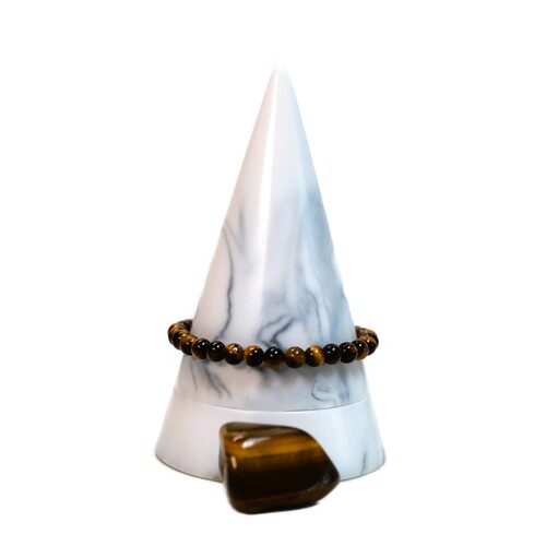 Tigers Eye Beaded Bracelet