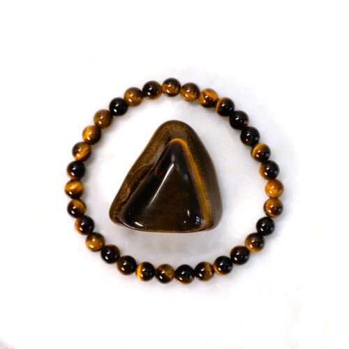 Tigers Eye Beaded Bracelet