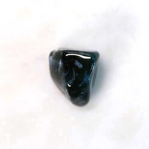 Moss Agate Beaded Bracelet