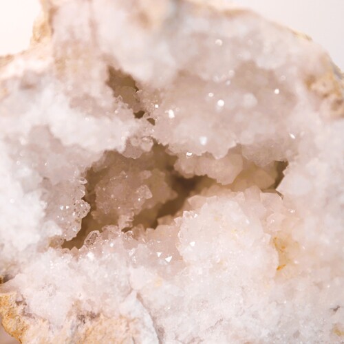 Quartz Geode Caves (2 halves)