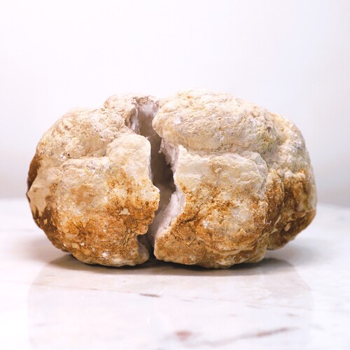 Quartz Geode Caves (2 halves)