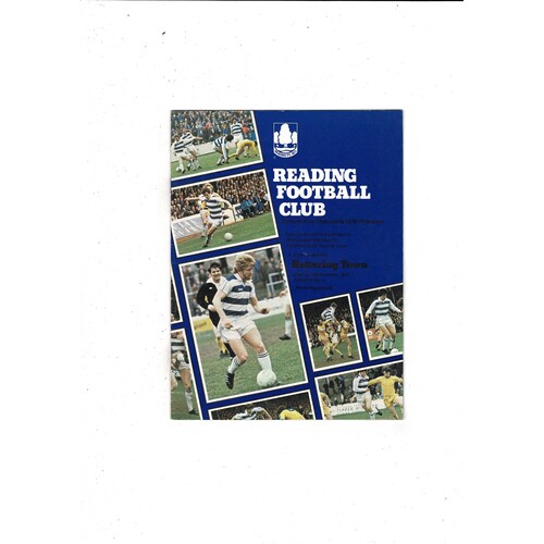 Reading v Kettering Town FA Cup Football Programme 1979/80