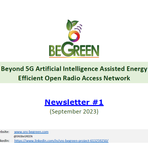 BeGREEN Newsletter #1