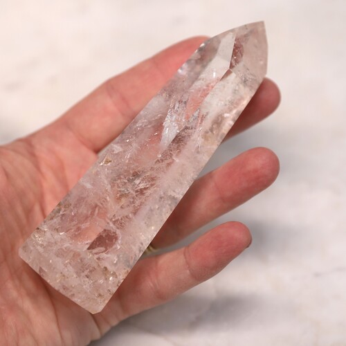 Lemurian Quartz Polished Point