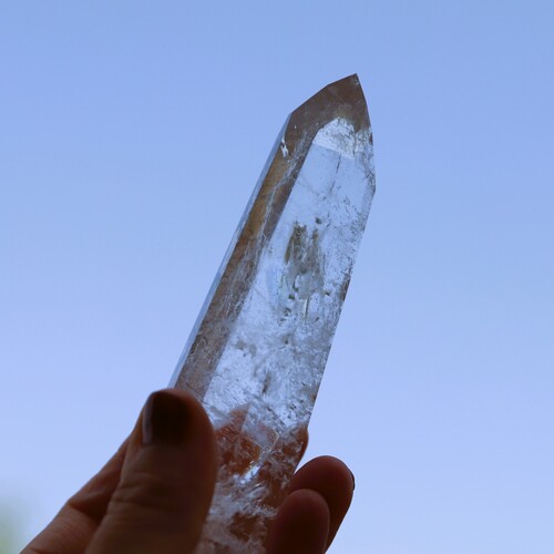 Lemurian Quartz Polished Point