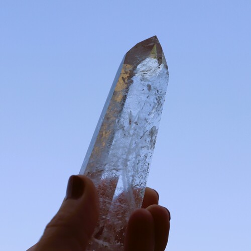 Lemurian Quartz Polished Point