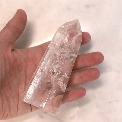 Lemurian Quartz Polished Point