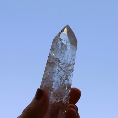 Lemurian Quartz Polished Point