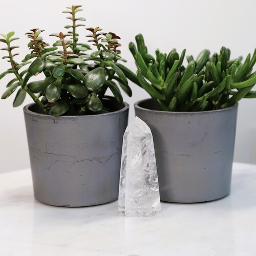 Lemurian Quartz Polished Point