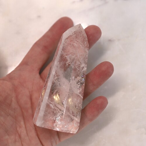 Lemurian Quartz Polished Point