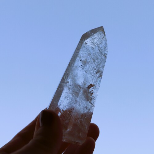 Lemurian Quartz Polished Point
