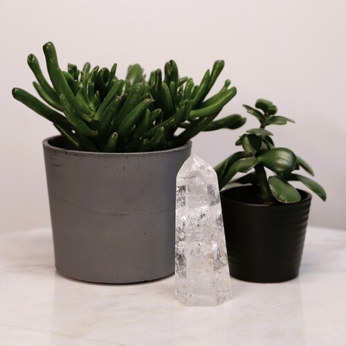 Lemurian Quartz Polished Point