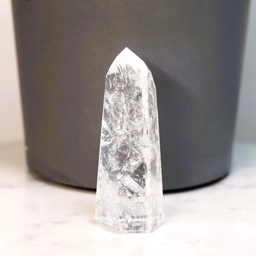 Lemurian Quartz Polished Point