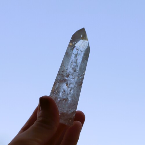 Lemurian Quartz Polished Point