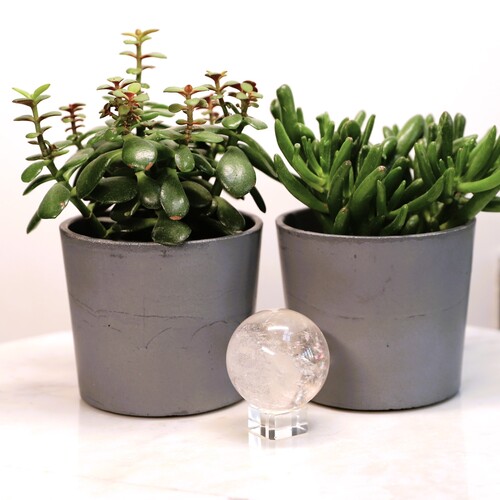 Lemurian Quartz Polished Sphere