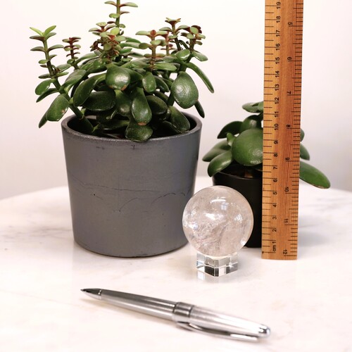 Lemurian Quartz Polished Sphere