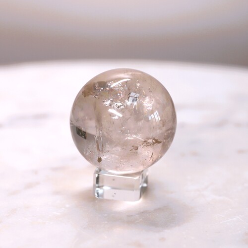 Lemurian Quartz Polished Sphere