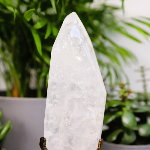 Lemurian Quartz Polished Point