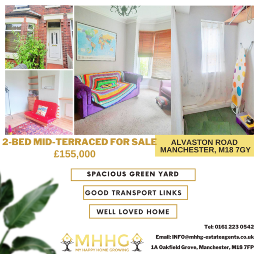 2 Bedroom Mid-terraced For Sale