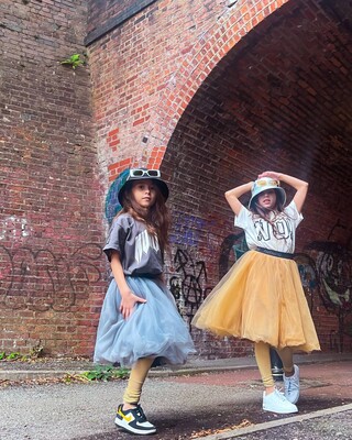 Sparkly Footless Tights - Gold