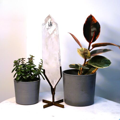 Lemurian Quartz Polished Point