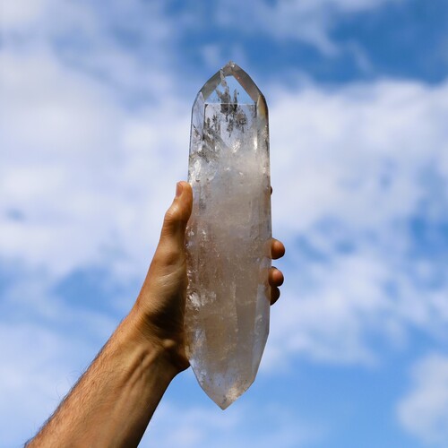 Lemurian Quartz Polished Point