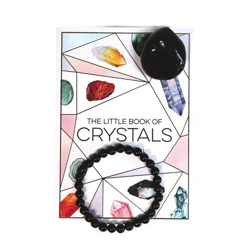 Black Tourmaline Beaded Bracelet Set