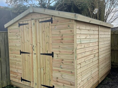 #A085 10x8 Apex Shed