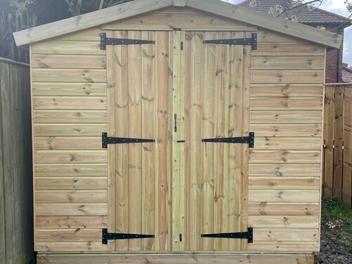 #A085 10x8 Apex Shed