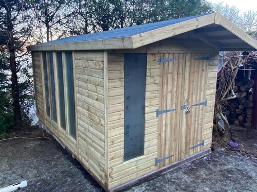 #A040 14x8 Apex Shed