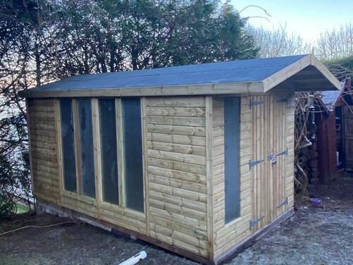 #A040 14x8 Apex Shed