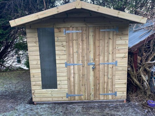 #A040 14x8 Apex Shed