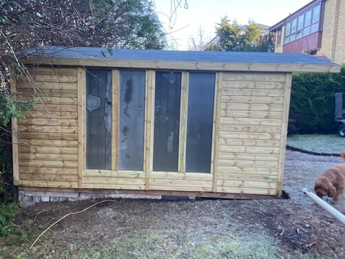 #A040 14x8 Apex Shed