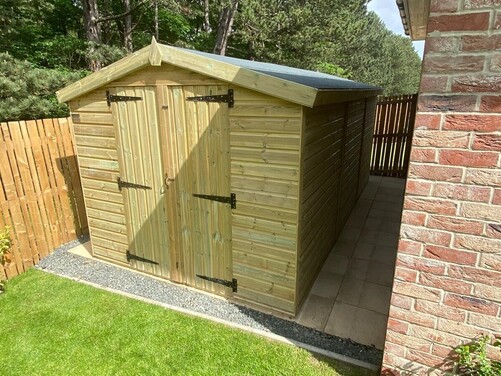 #A041 16x8 Apex Shed