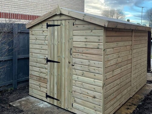 #A043 10x7 Apex Shed