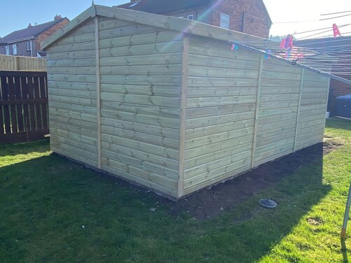 #A048 16x10 Apex Shed