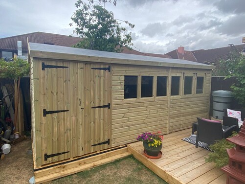 #A049 18x8 Apex Shed