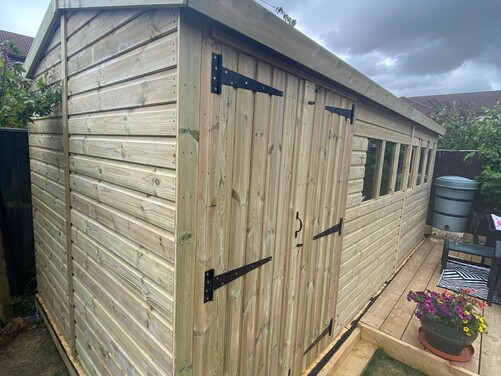 #A049 18x8 Apex Shed