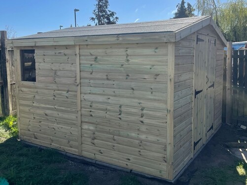 #A052 10x10 Apex Shed