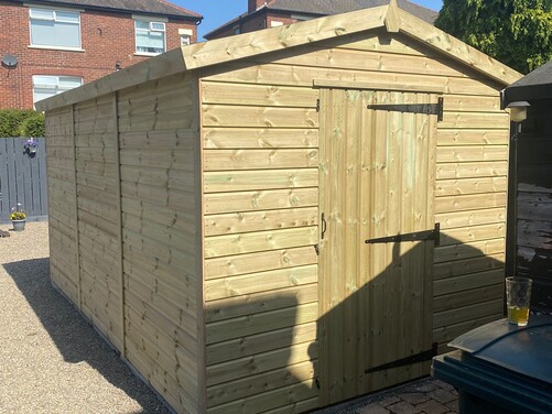 #A055 14x8 Apex Shed