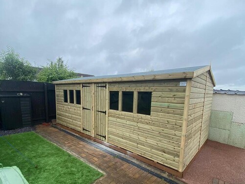 #A057 20x8 Apex Shed