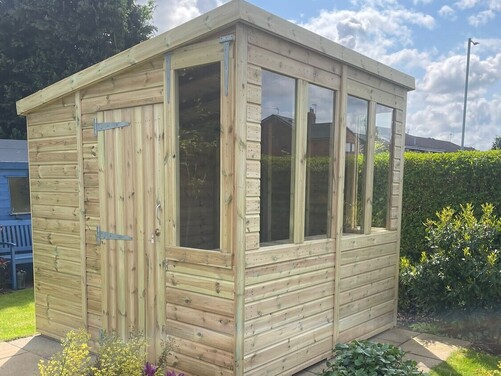 #P002 8x8 Potting Shed