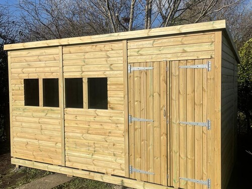 #P003 14x8 Pent Shed