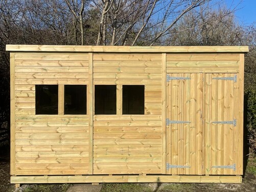 #P003 14x8 Pent Shed