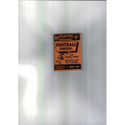 Racing & Football Outlook Annual 1963/64