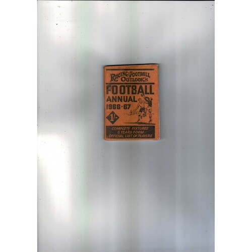 Racing & Football Outlook Annual 1966/67